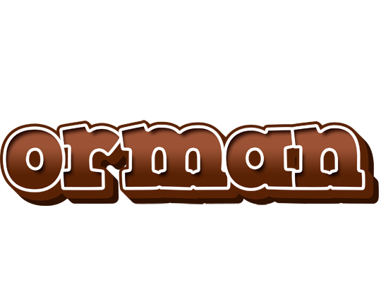 Orman brownie logo