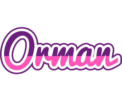 Orman cheerful logo