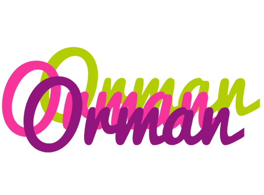 Orman flowers logo