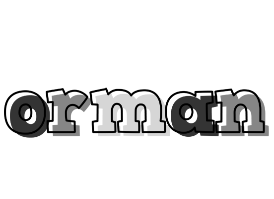 Orman night logo