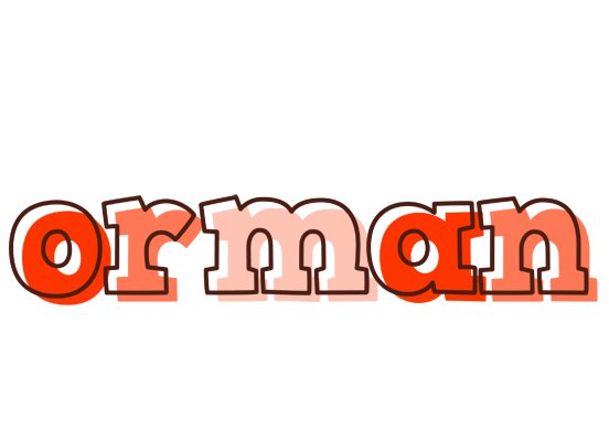 Orman paint logo