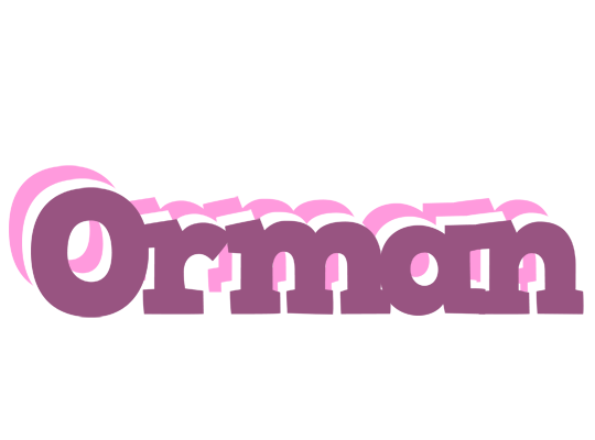 Orman relaxing logo