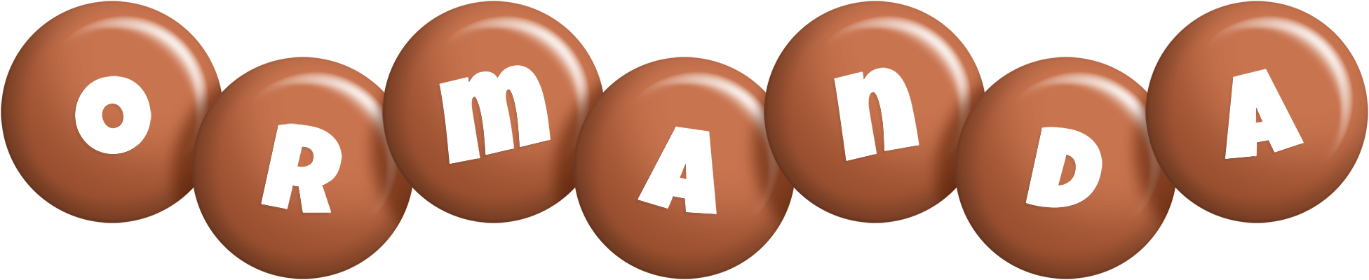 Ormanda candy-brown logo