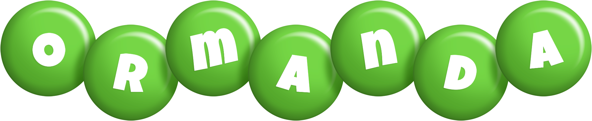 Ormanda candy-green logo