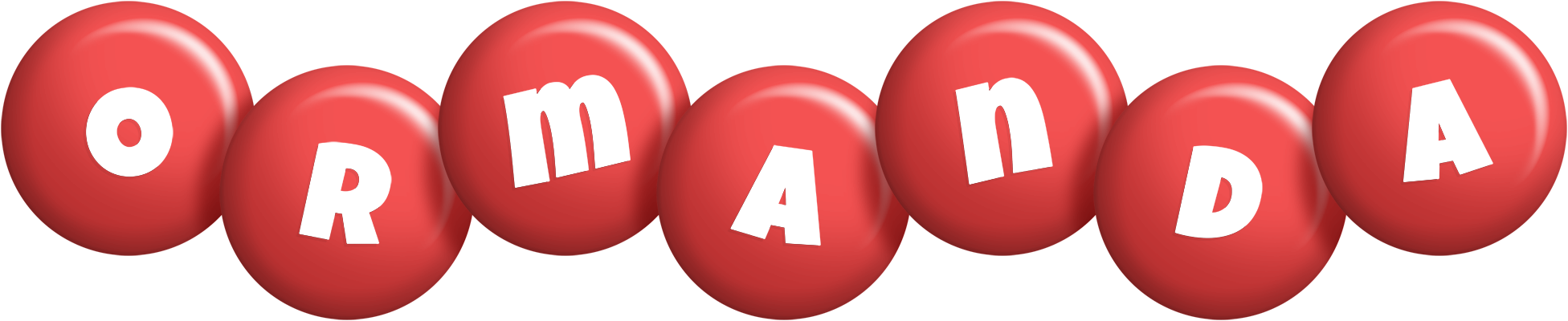 Ormanda candy-red logo