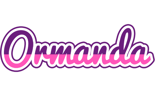 Ormanda cheerful logo
