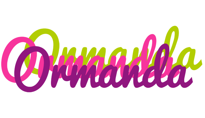 Ormanda flowers logo