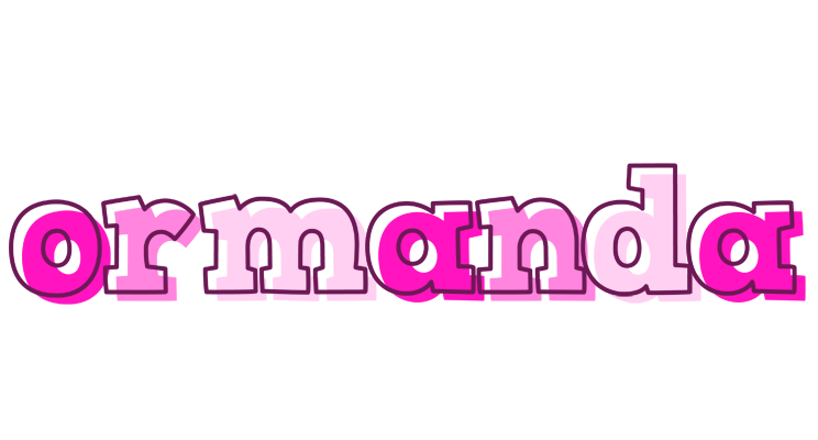 Ormanda hello logo