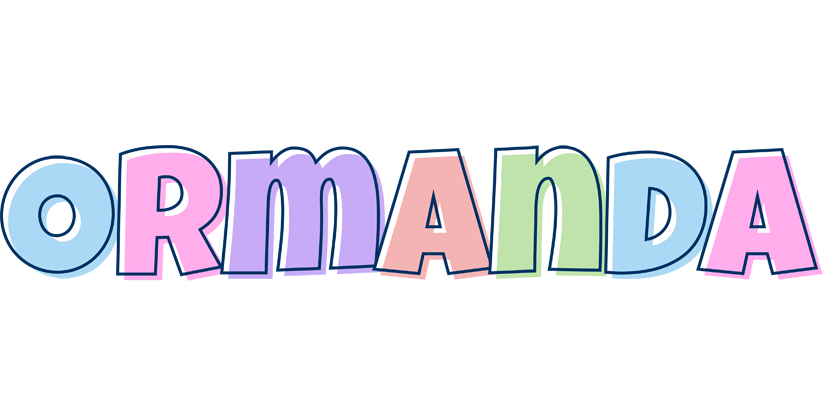 Ormanda pastel logo