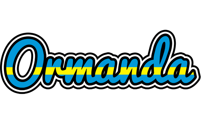 Ormanda sweden logo