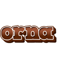 Orna brownie logo