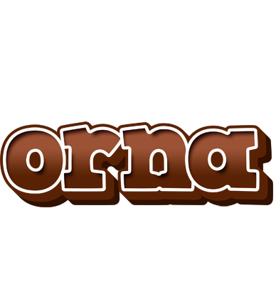 Orna brownie logo