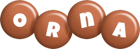 Orna candy-brown logo