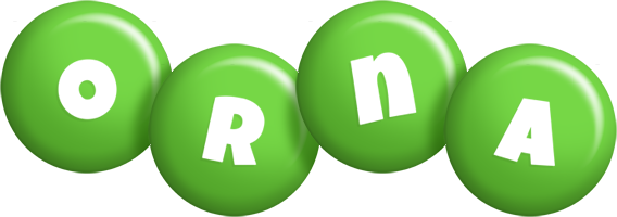 Orna candy-green logo