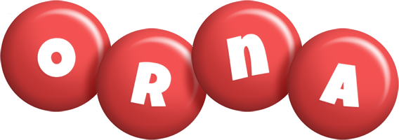 Orna candy-red logo