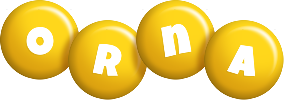 Orna candy-yellow logo