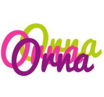 Orna flowers logo