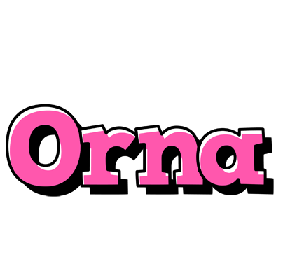Orna girlish logo