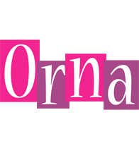 Orna whine logo