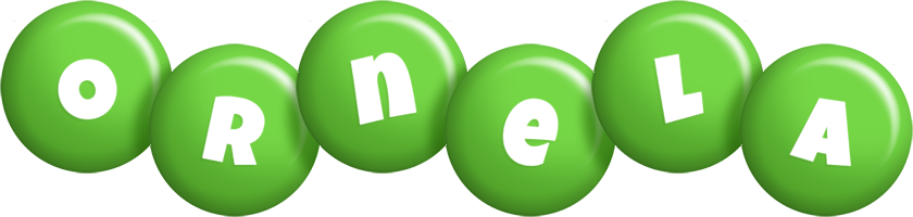Ornela candy-green logo
