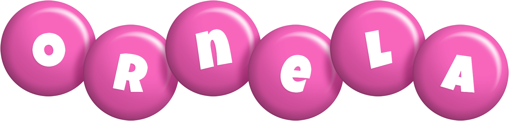 Ornela candy-pink logo
