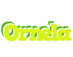 Ornela citrus logo