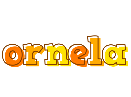 Ornela desert logo