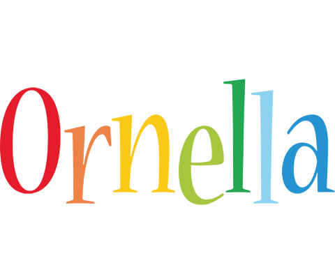 Ornella birthday logo