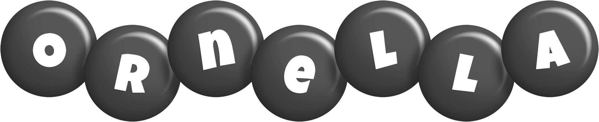 Ornella candy-black logo