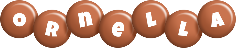 Ornella candy-brown logo