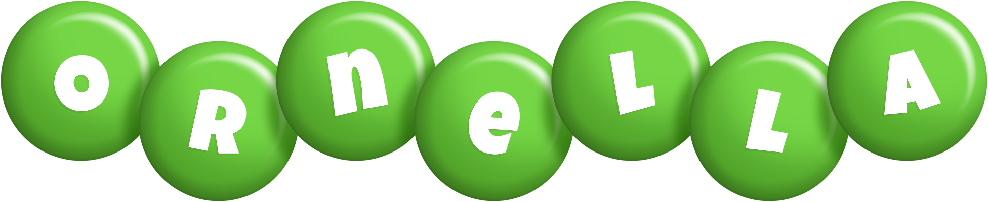 Ornella candy-green logo
