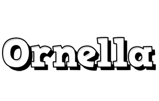 Ornella snowing logo