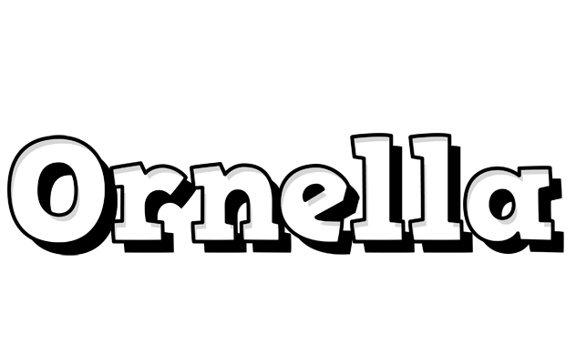 Ornella snowing logo