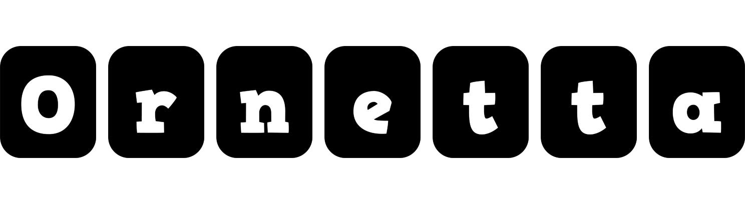 Ornetta box logo