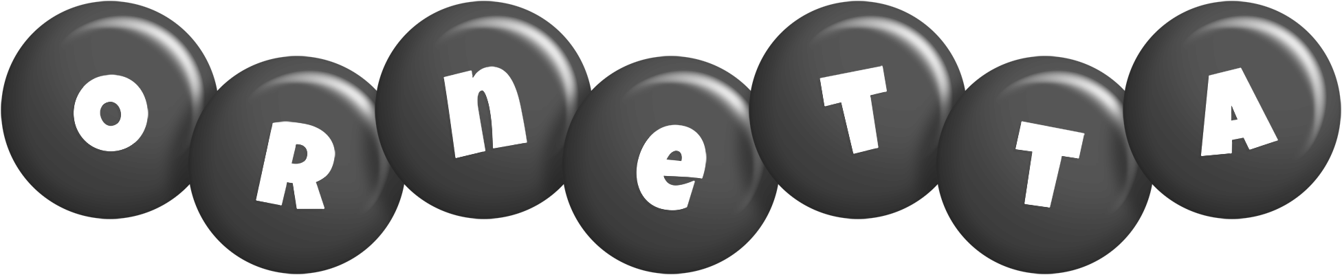 Ornetta candy-black logo