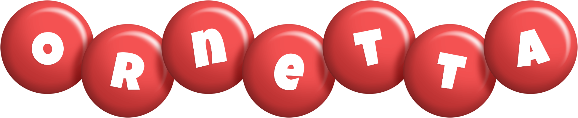 Ornetta candy-red logo