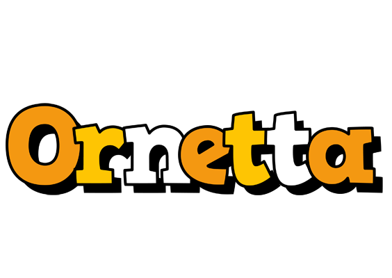 Ornetta cartoon logo