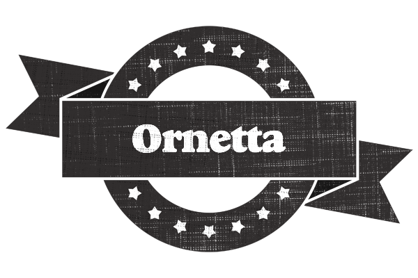 Ornetta grunge logo