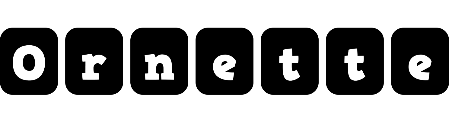 Ornette box logo