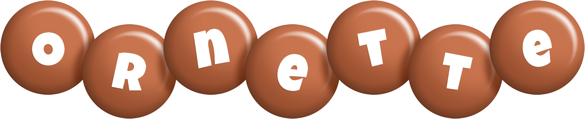 Ornette candy-brown logo