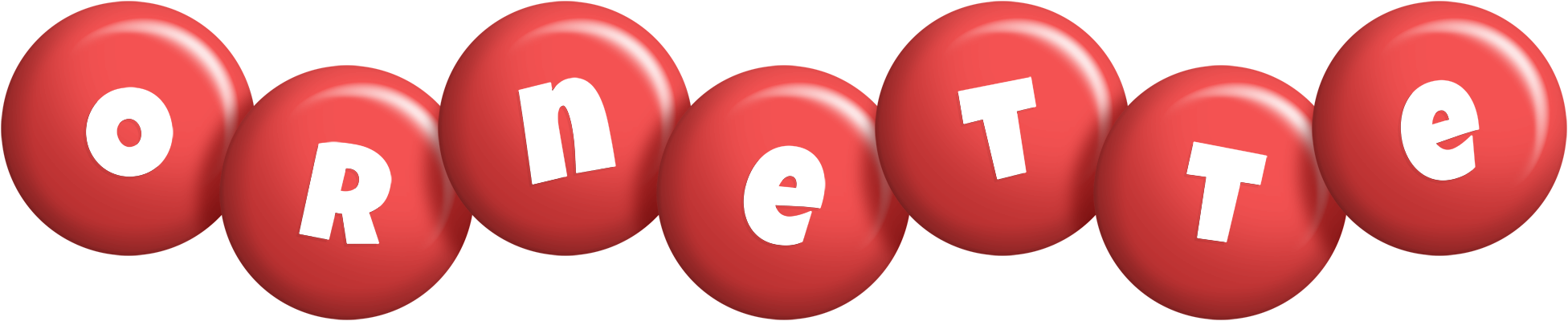 Ornette candy-red logo