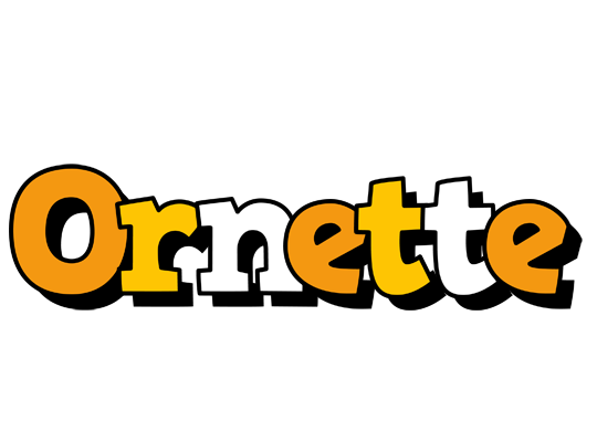 Ornette cartoon logo