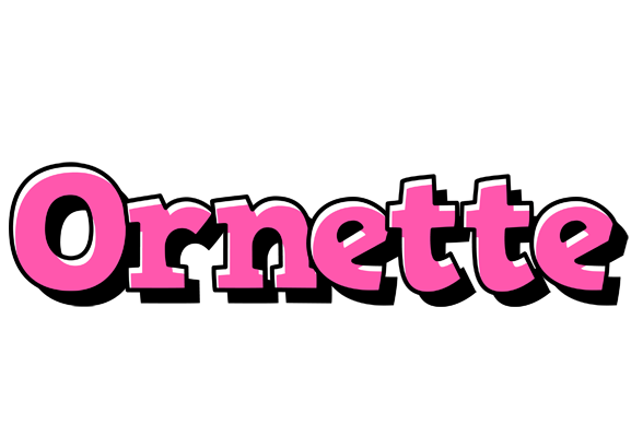 Ornette girlish logo