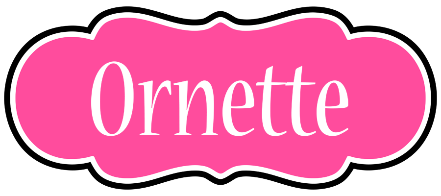 Ornette invitation logo