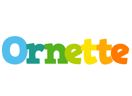 Ornette rainbows logo