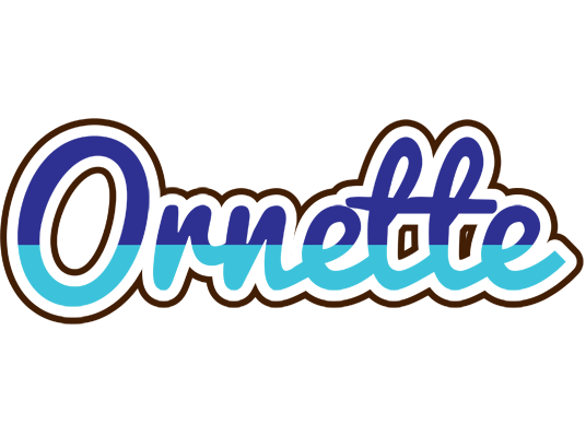 Ornette raining logo
