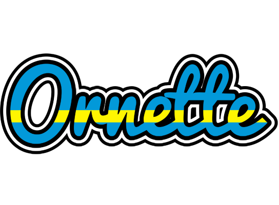 Ornette sweden logo