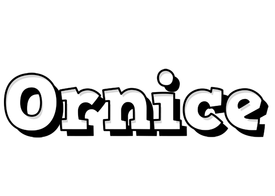 Ornice snowing logo