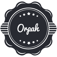 Orpah badge logo