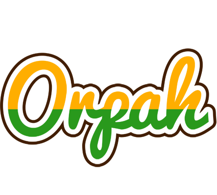 Orpah banana logo